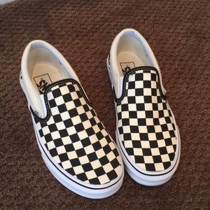 Checkered Vans